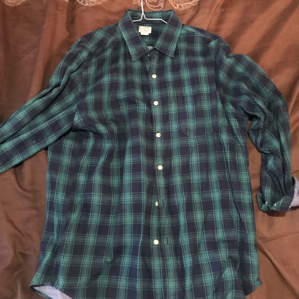 J. Crew Mens large shirt
